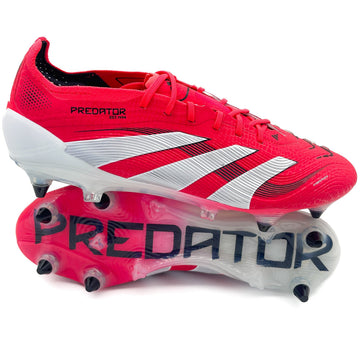 Adidas Predator Elite SG - Pure Victory - Lucid Red/Cloud White/Core Black