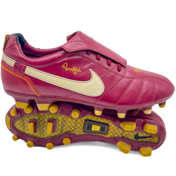 Nike Tiempo R10 Ronaldinho FG - Elite Team Red/White/Gold