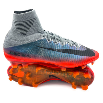 Nike Mercurial Superfly V FG CR7 - Elite Chapter 4 Forged For Greatness - Cool Grey/Orange