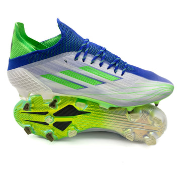 Adidas X Speedflow.1 FG - Elite Prime X - Cloud White/Screaming Green/Sonic Ink