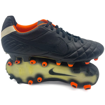 Nike Tiempo Legend IV FG - Black/White/Total Orange
