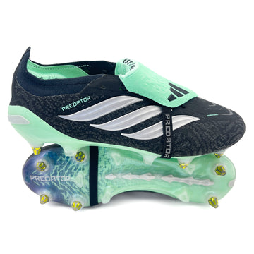 Adidas Predator Elite Tongue SG - Final Rush - Core Black/Silver Metallic/Pulse Mint