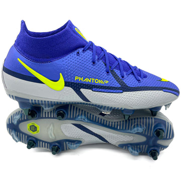 Nike Phantom GT2 DF SG-PRO AC - Elite Recharge - Sapphire/Volt/Grey Fog/Blue Void