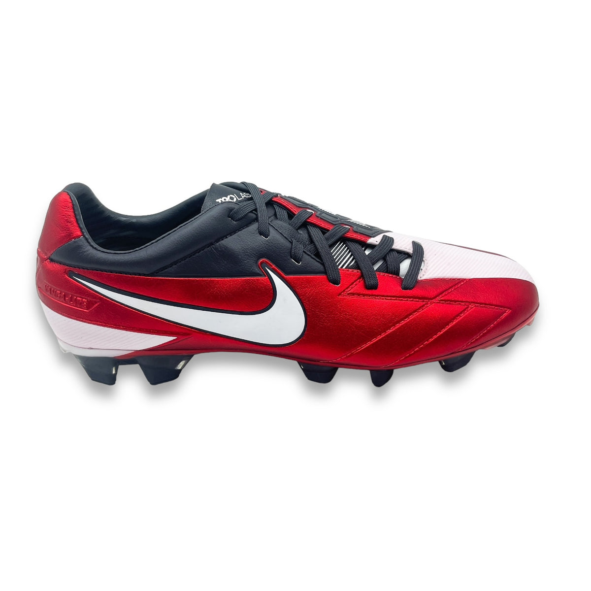 NIKEサッカースパイクT90LASER Nike T90 Laser IV FG ELITE 'Red/White/Black' – Boots Plug