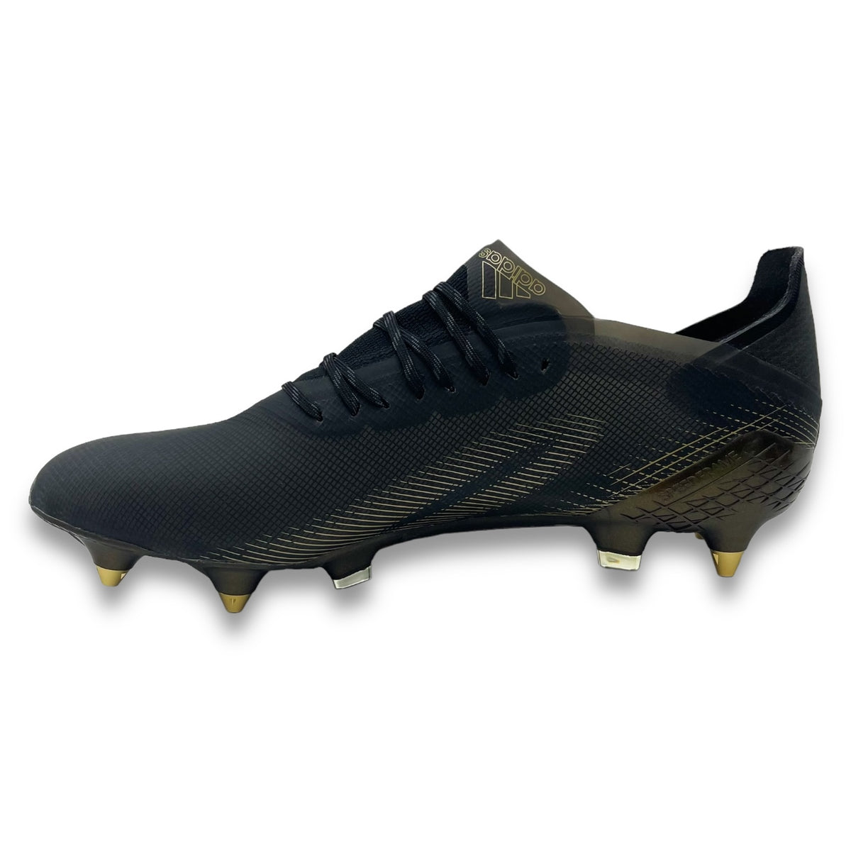Adidas X Ghosted.1 SG 'Metallic Gold Melange' – Boots Plug