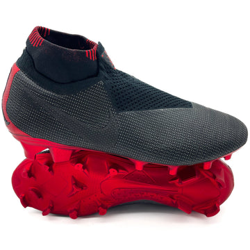 Nike Phantom Vision Elite DF FG Limited Edition - Jordan x PSG - Black/Challenge Red