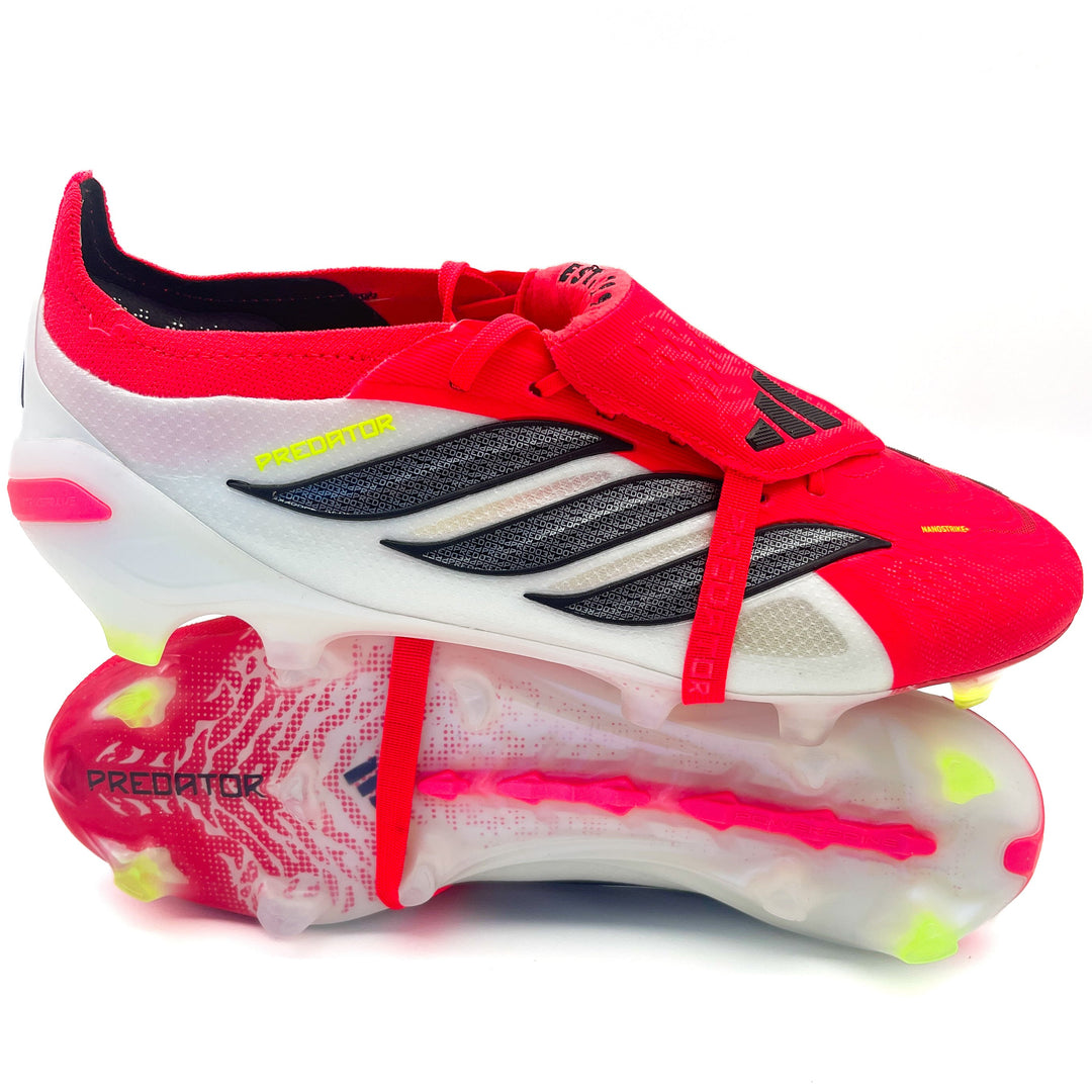 Adidas Predator Elite Fold-over Tongue FG - Pure Victory - Lucid Red/Cloud White/Core Black – Boots Plug, photo 1