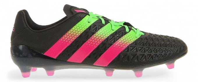 Adidas Ace 16.1 FG/AG - Elite Core Black/Solar Green/Shock Pink – Boots Plug, photo 1
