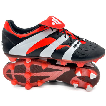 Adidas Predator Accelerator FG Limited Edition - Elite Core Black/White/Red