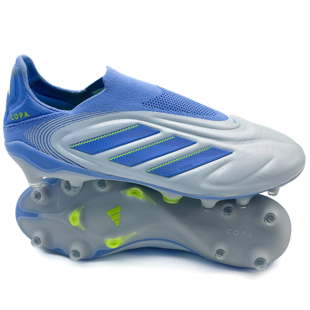 Adidas Copa Pure 3 Elite Laceless FG - Celestial Victory - Halo Blue/Blue Fusion/Lucid Lemon – Boots Plug, photo 1