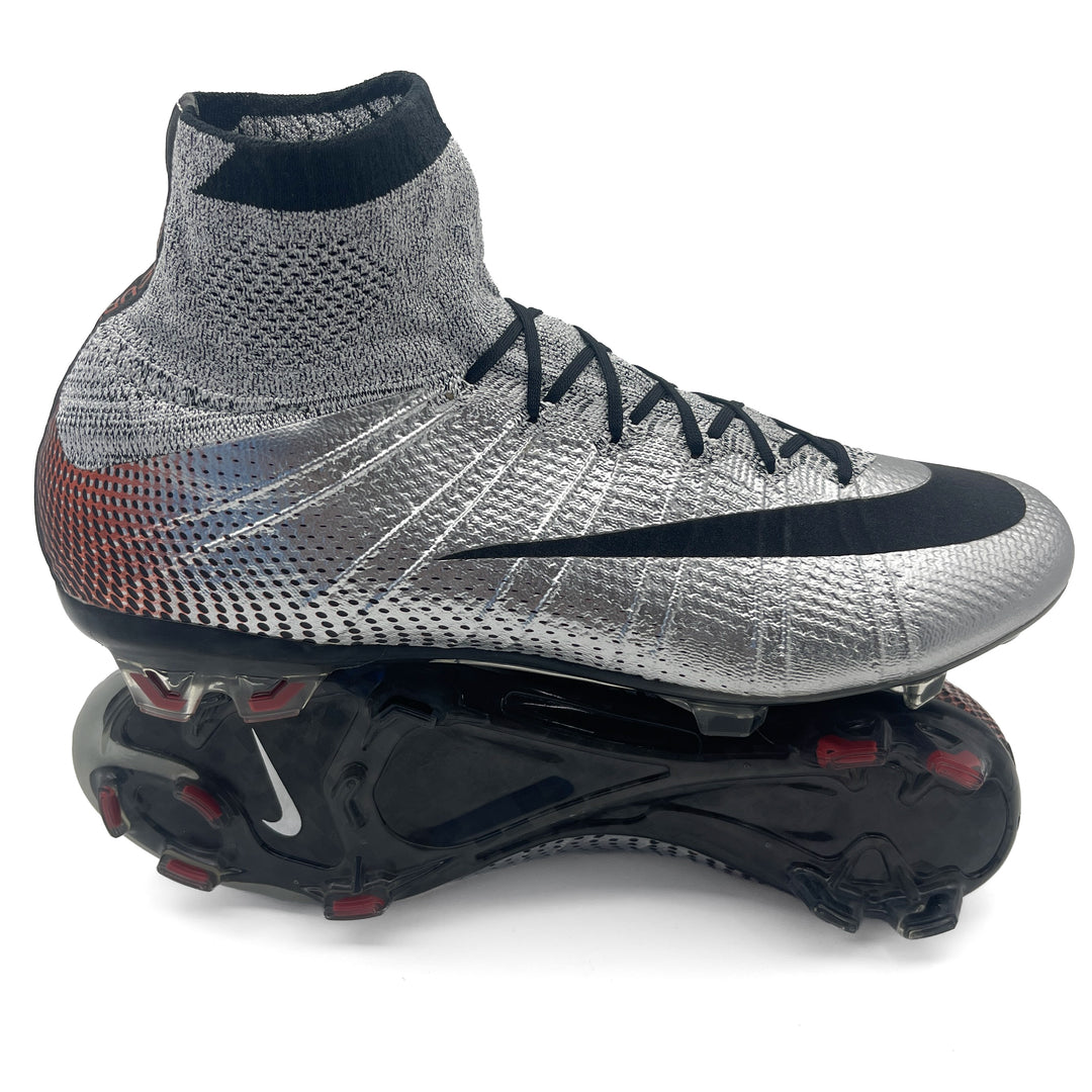 Nike Mercurial Superfly IV FG Limited Edition - Elite CR7 Quinhentos - Metallic Silver/Black/Gym Red – Boots Plug, photo 1