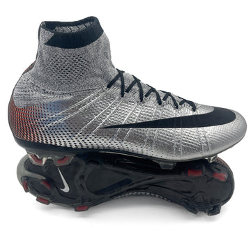 Nike Mercurial Superfly IV FG Limited Edition - Elite CR7 Quinhentos - Metallic Silver/Black/Gym Red