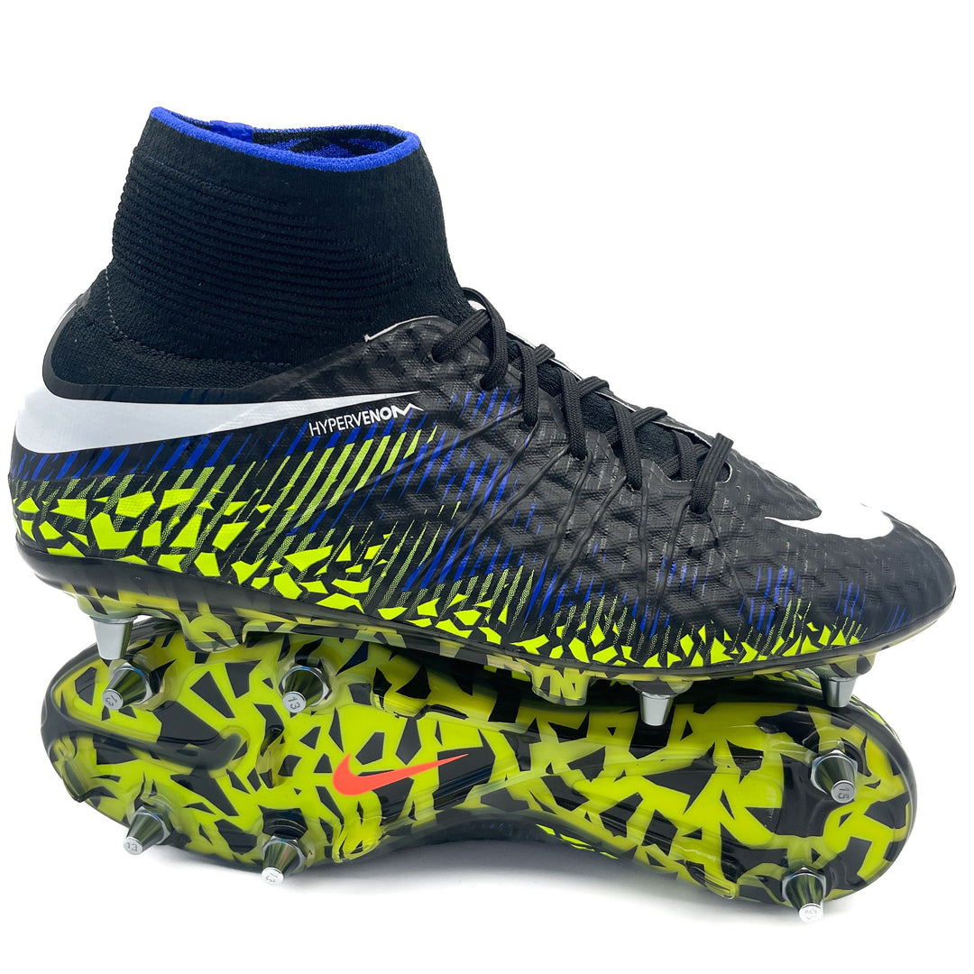 Nike Hypervenom Phantom 2 SG-PRO - Elite Dark Lightning - Black/White/Volt – Boots Plug, photo 1