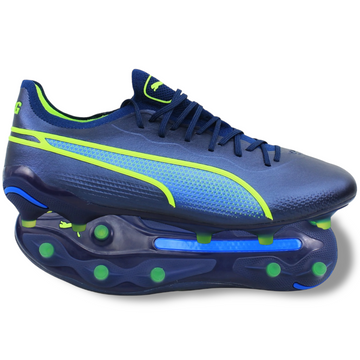Puma King Ultimate FG/AG - Elite Gear Up - Persian Blue/Pro Green/Ultra Blue