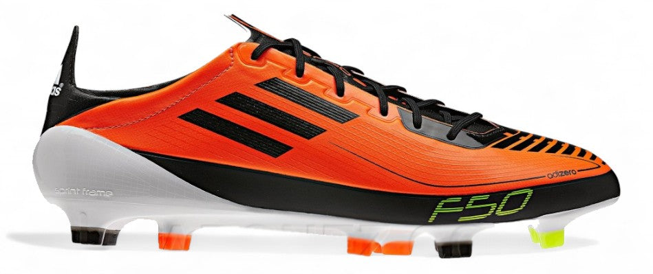 Adidas F50 adiZero Prime FG - Elite Warning/Black/White – Boots Plug, photo 1