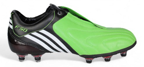 Adidas F50i Tunit Leather SG - Elite Macaw/White/Black – Boots Plug, photo 1