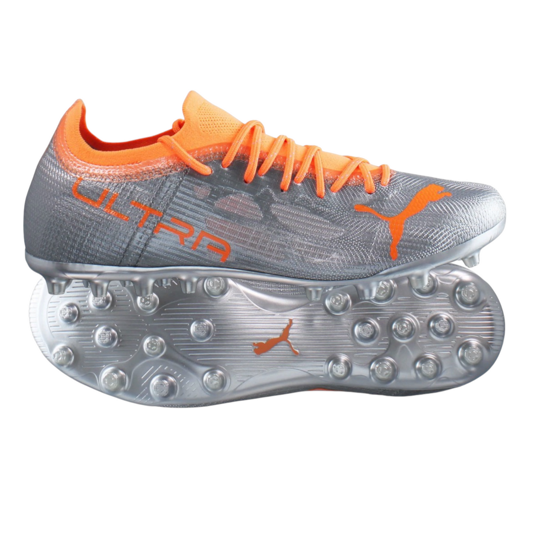 Puma Ultra 1.4 AG - Elite Instinct - Diamond Silver/Neon Citrus – Boots Plug, photo 1