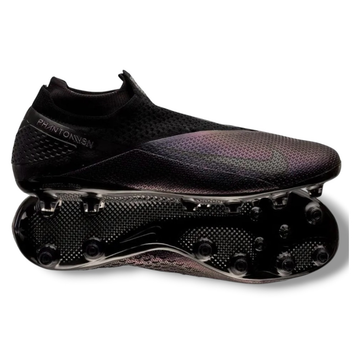 Nike Phantom Vision 2 Elite DF AG - Kinetic Black - Black/Black