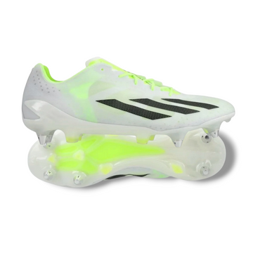 Adidas X Crazyfast+ SG - Elite Crazyrush - White/Core Black/Lucid Lemon