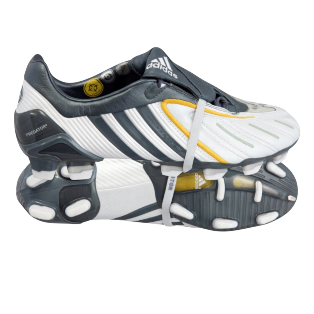 Adidas Predator Powerswerve FG - Elite White/Grey/Gold – Boots Plug, photo 1