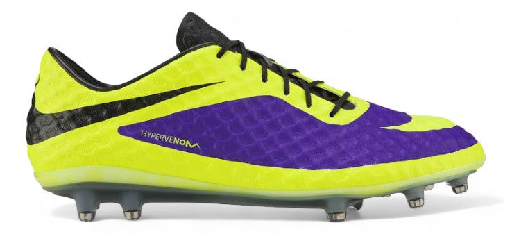 与*作様 MOTIV HYPERVENOM 14ポンド　ハイパーベノム Nike Hypervenom Phantom FG ELITE 'Electro Purple/Volt-Black