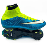 Nike Mercurial Superfly IV FG 'Blue Lagoon Volt'