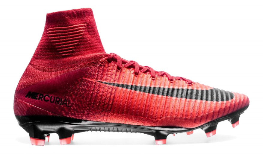 Nike Mercurial Superfly V FG ELITE 'Fire - University Red/Black