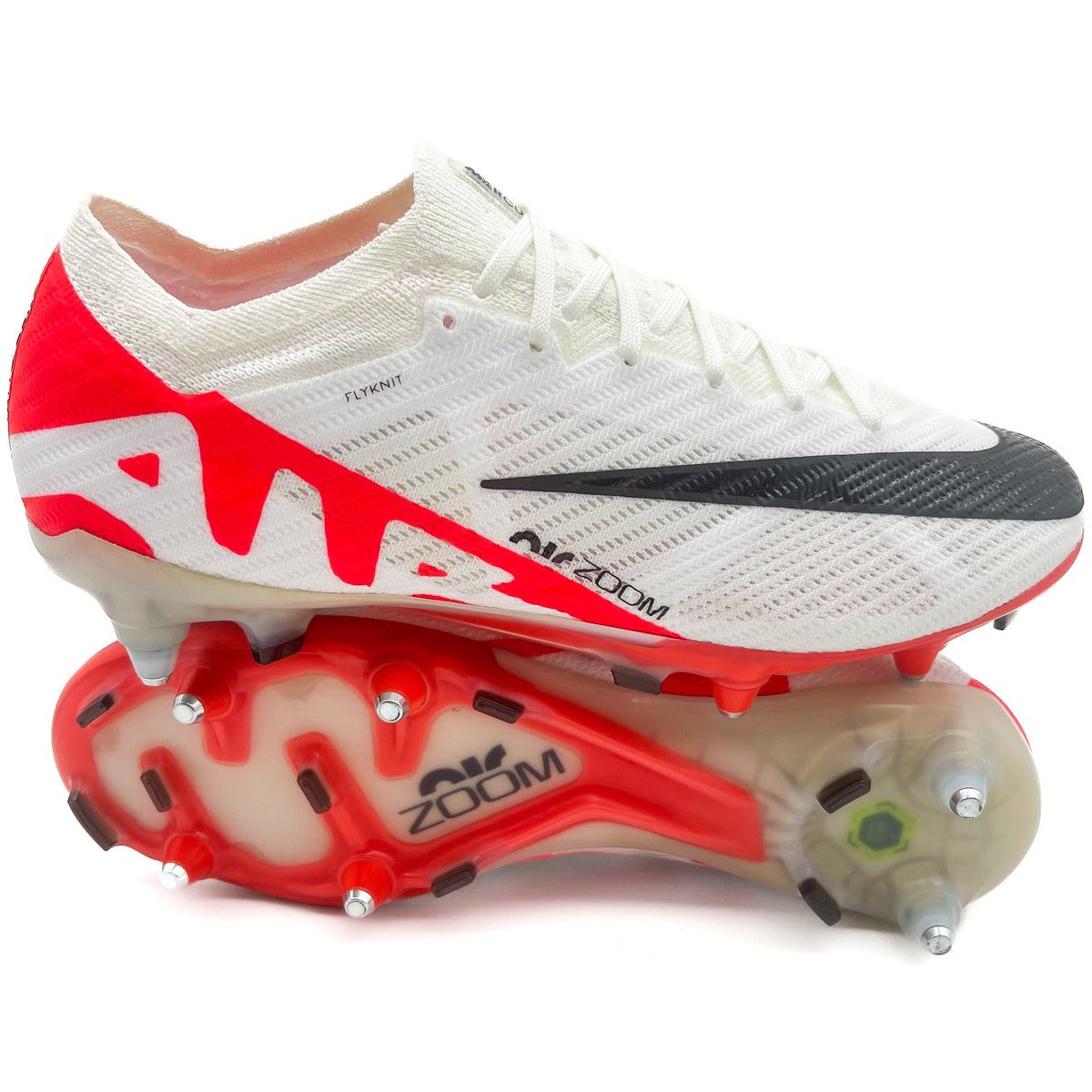 【支給品・新品】NIKE Mercurial ホワイト/レッド サッカーシューズ Nike Mercurial Vapor 15 SG ELITE AC 'Bright Crimson/White/Black