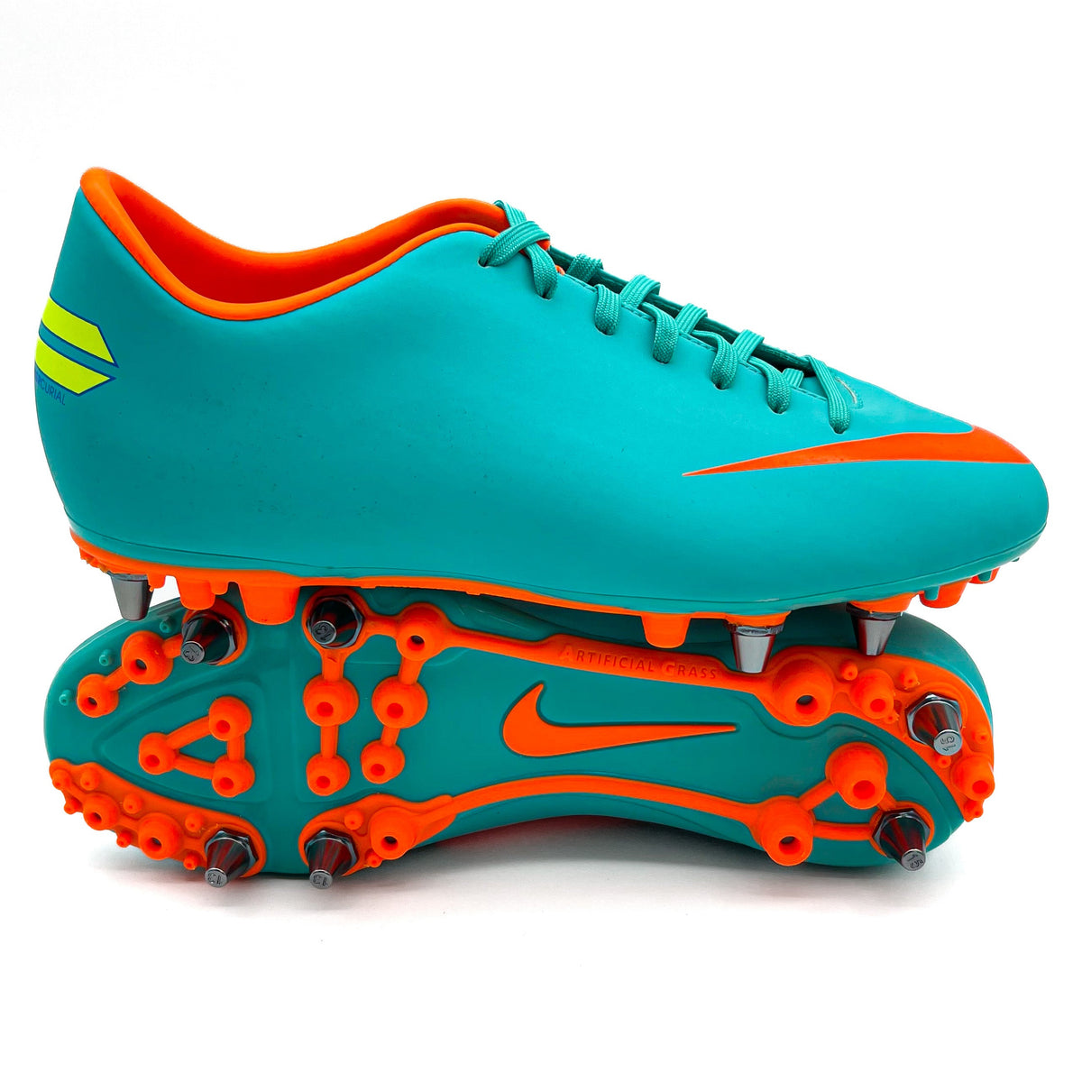 NIKE Mercurial Miracle Ⅲ HG-V Nike Mercurial Miracle III SG-Pro Retro/Challenge Red/Orange