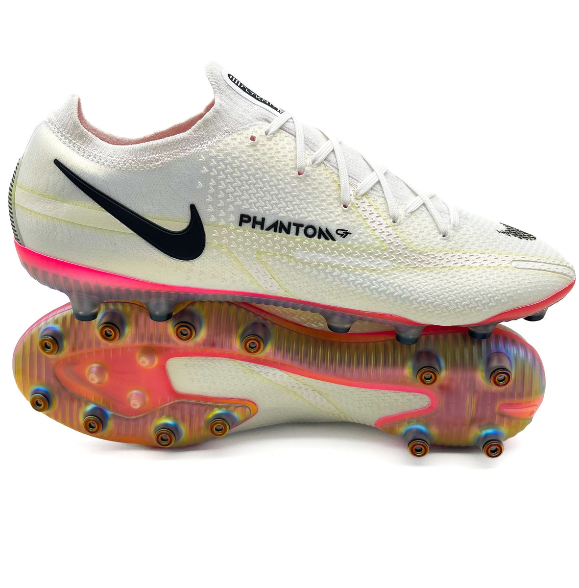 Nike Phantom GT ホワイト　27センチ Nike Phantom GT AG ELITE 'Rawdacious - White/Bright Crimson/Pink