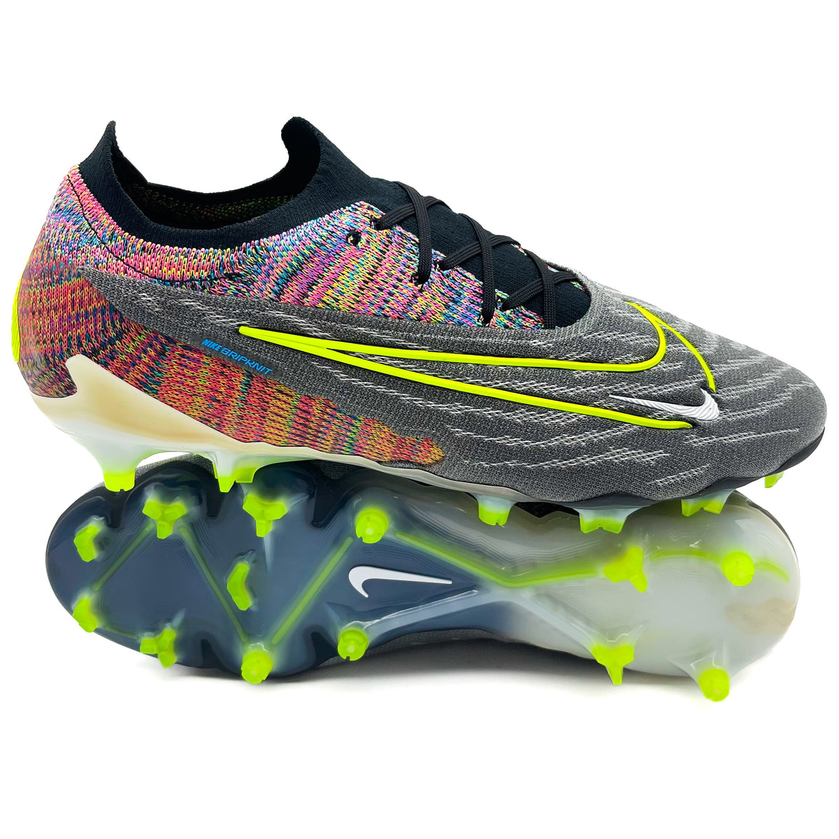 Nike Phantom GX FG ELITE 'Link - Black/Volt/White/Blue Glow