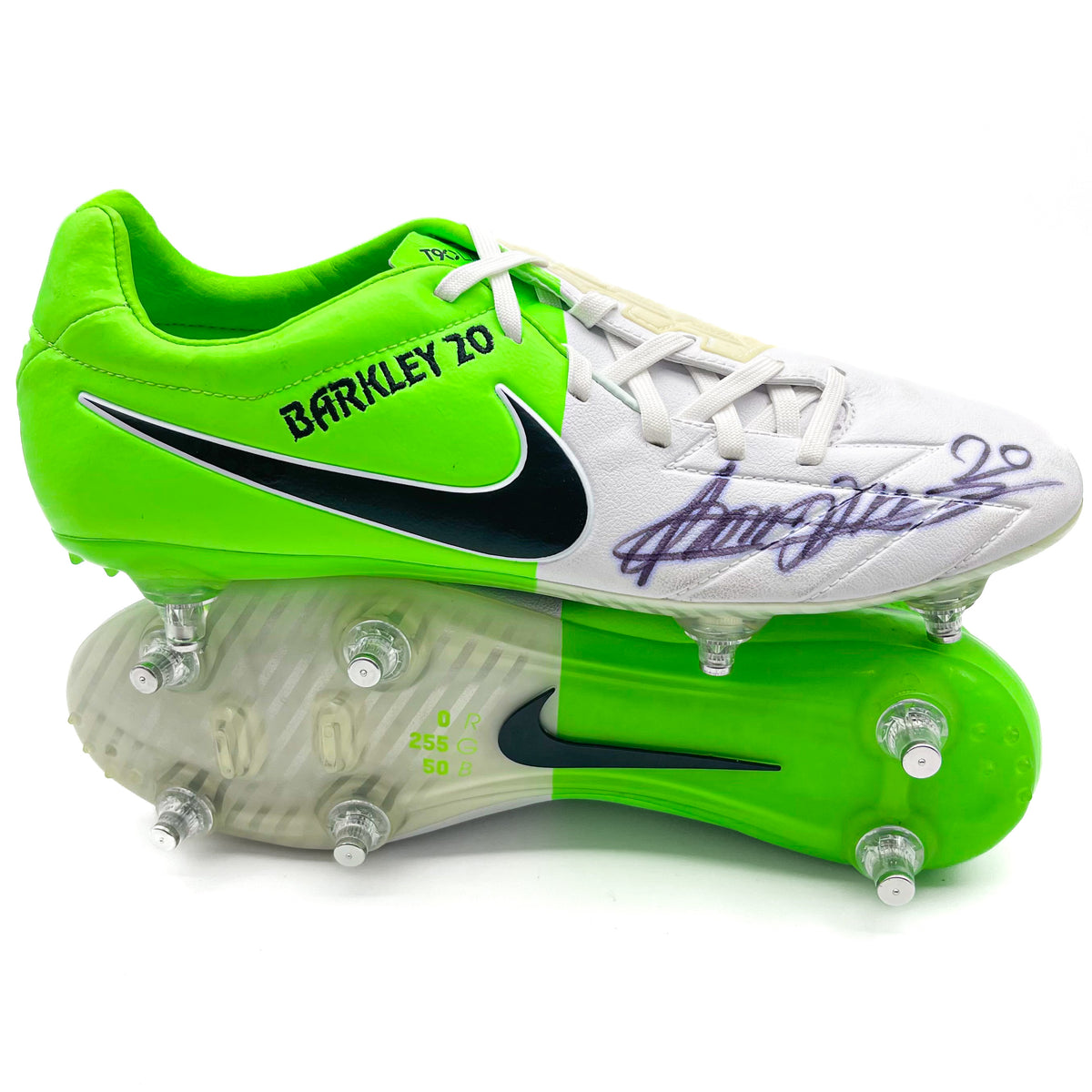 Nike T90 Laser IV SG ELITE 'White/Green' – Boots Plug