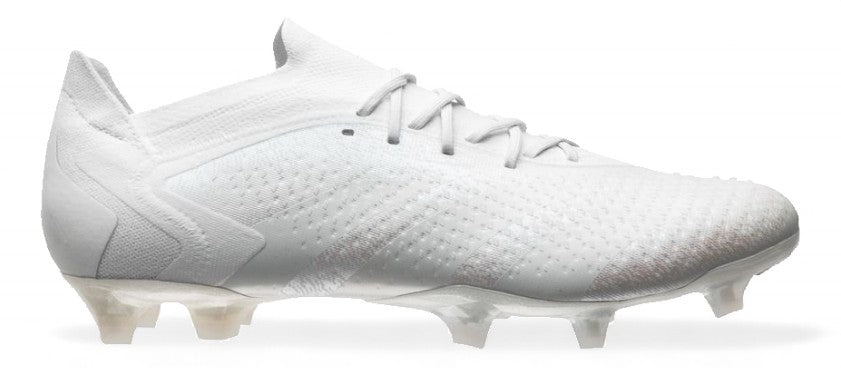 Adidas Predator Accuracy.1 Low FG - Elite Pearlized - White – Boots Plug, photo 1