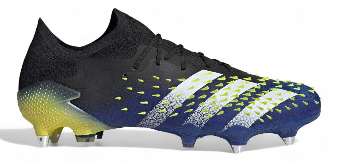 Adidas Predator Freak.1 Low SG - Elite Superlative - Core Black/White/Solar Yellow – Boots Plug, photo 1