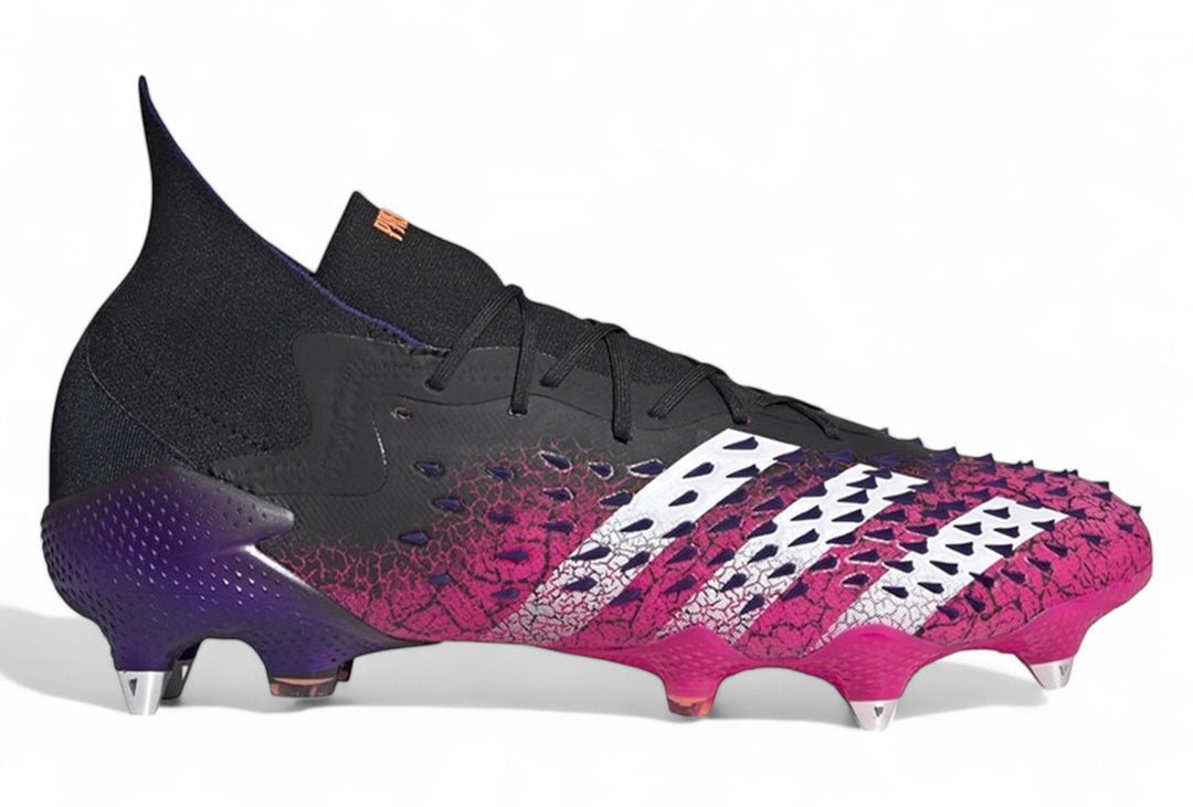 Adidas Predator Freak.1 SG - Elite Superspectral - Core Black/White/Shock Pink – Boots Plug, photo 1