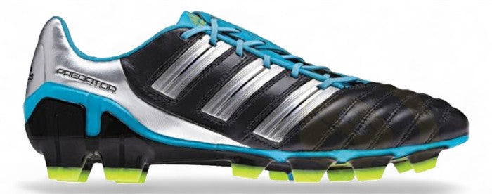 Adidas Predator adiPower FG - Elite Black/Blue – Boots Plug, photo 1