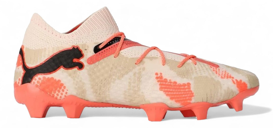 Puma Future 7 Ultimate FG/AG Limited Edition - Elite Ederson - Alpine Snow/PUMA Black/Toasted Almond/Neon Sun – Boots Plug, photo 1
