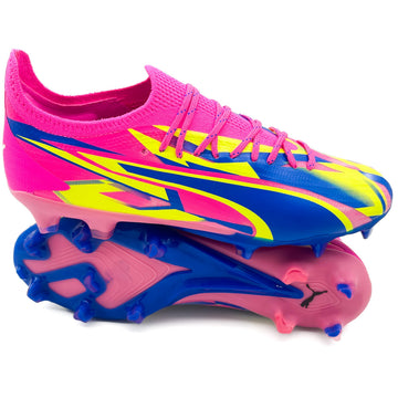Puma Ultra Ultimate FG - Elite Energy - Luminous Pink/Ultra Blue/Yellow Alert