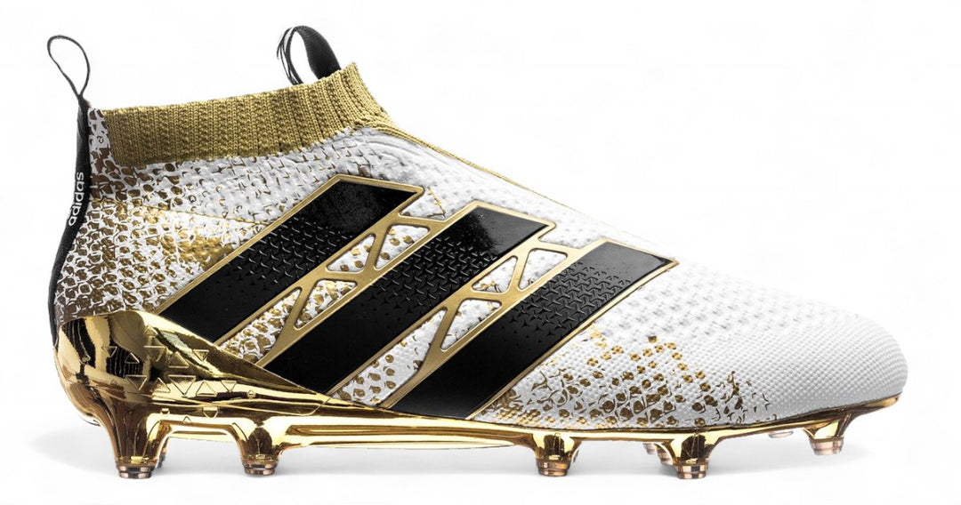 Adidas Ace 16+ PureControl FG/AG - Elite Stellar Pack - White/Core Black/Gold Metallic – Boots Plug, photo 1