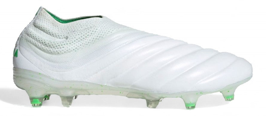Adidas Copa 19+ FG - Elite Virtuso - White/Solar Lime – Boots Plug, photo 1