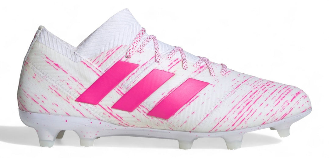 Adidas Nemeziz 18.1 FG - Elite Virtuso - White/Shock Pink – Boots Plug, photo 1
