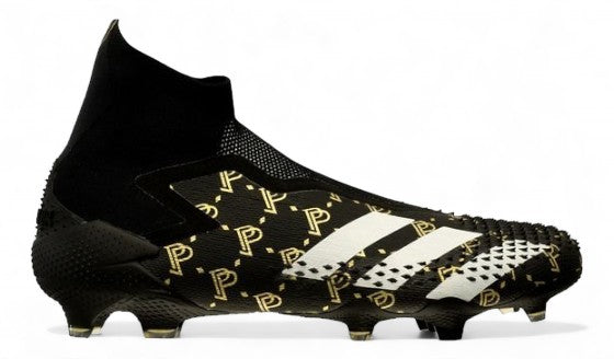 Adidas Predator 20+ Mutator FG Limited Edition - Elite Paul Pogba Season 7 - Core Black/White/Gold Metallic – Boots Plug, photo 1