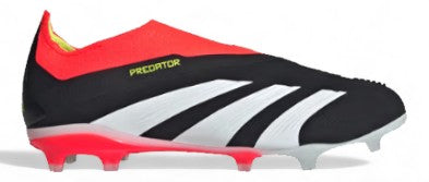 Adidas Predator Elite Laceless FG - Solar Energy - Core Black/White/Solar Red – Boots Plug, photo 1