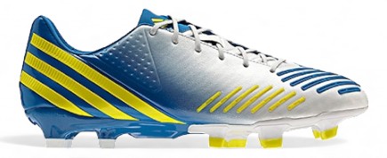 Adidas Predator LZ FG - Elite White/Blue/Yellow – Boots Plug, photo 1