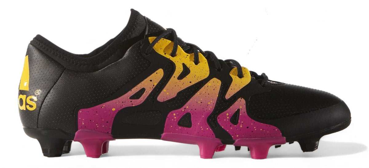 Adidas X 15 1 FG AG ELITE Core Black Shock Pink Solar Gold Boots Plug adidas-x-15-1-fg-ag-elite-core-black-shock-pink-solar-gold-boots-plug