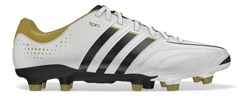 Adidas Adipure 11Pro FG - Elite Running White/Metallic Gold/Black – Boots Plug, photo 1