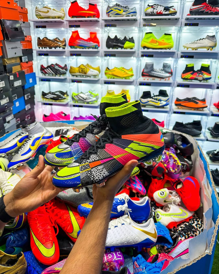 Inside the Boots Plug boot room