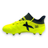 Adidas X 17.1 FG ELITE Leather 'Ocean Storm - Solar Yellow/Legend Ink'