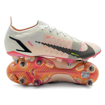 Nike Mercurial Vapor 14 SG-PRO - Elite Rawdacious - White/Black/Bright Crimson/Pink Blast