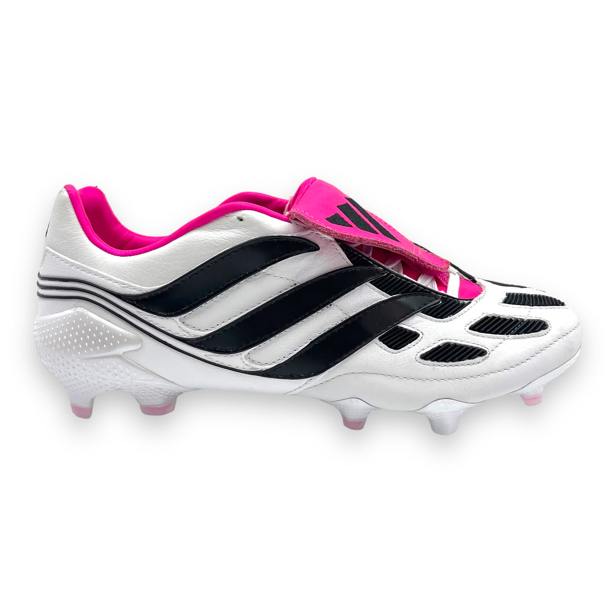 Adidas Predator Precision+ FG ELITE 'Archive Footwear White/Core  Black/Shock Pink LIMITED EDITION'